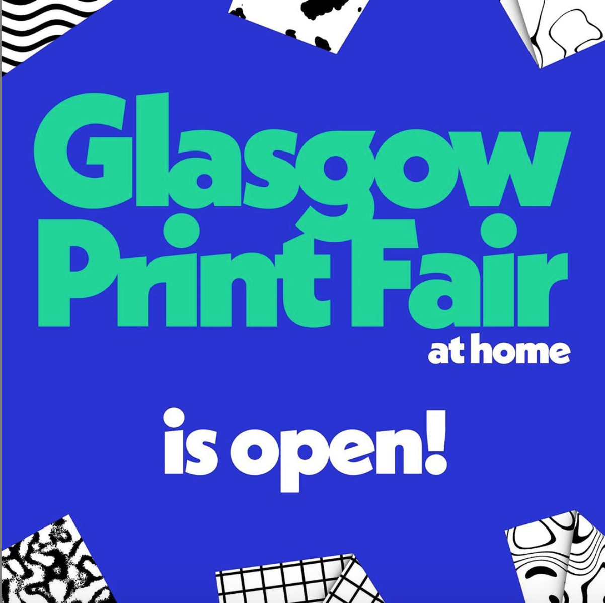 Digital Glasgow Print Fair at home Craft Scotland