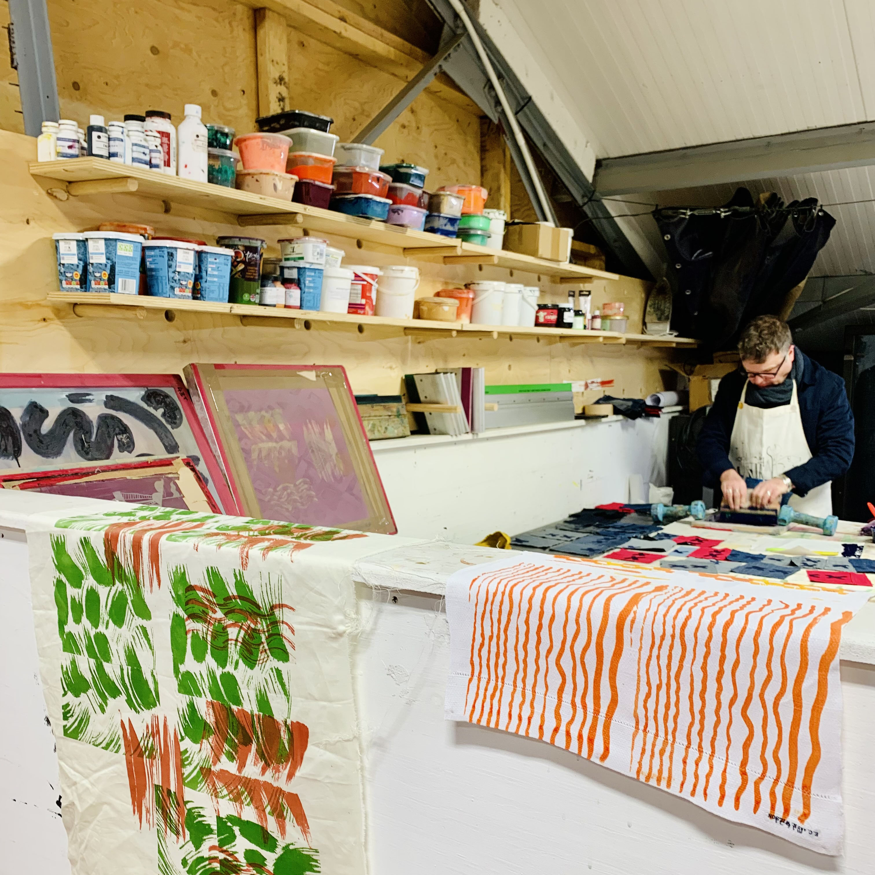 Introduction to Screen Printing on Textiles