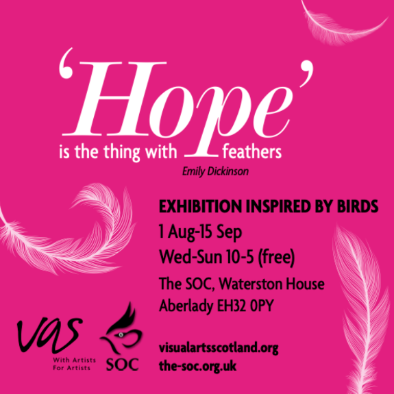 'Hope' - Exhibition inspired by Birds