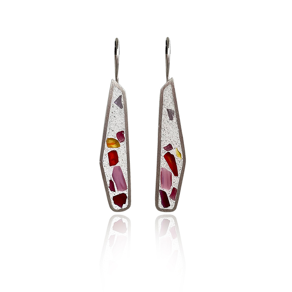 Terrazzo earrings