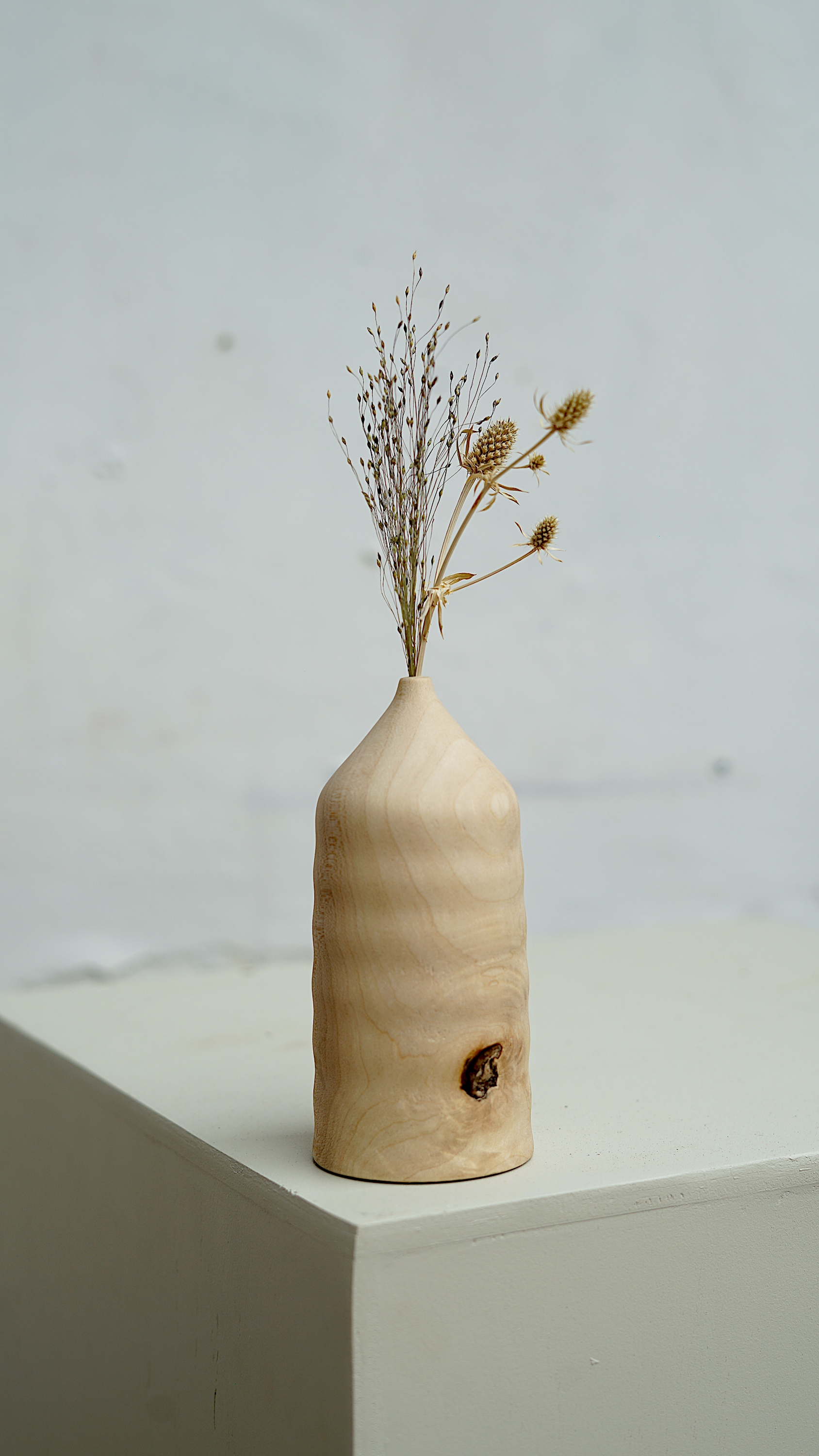 Short wobbly vase.