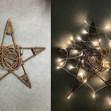 Introduction to Willow Weaving Workshop - Festive Star