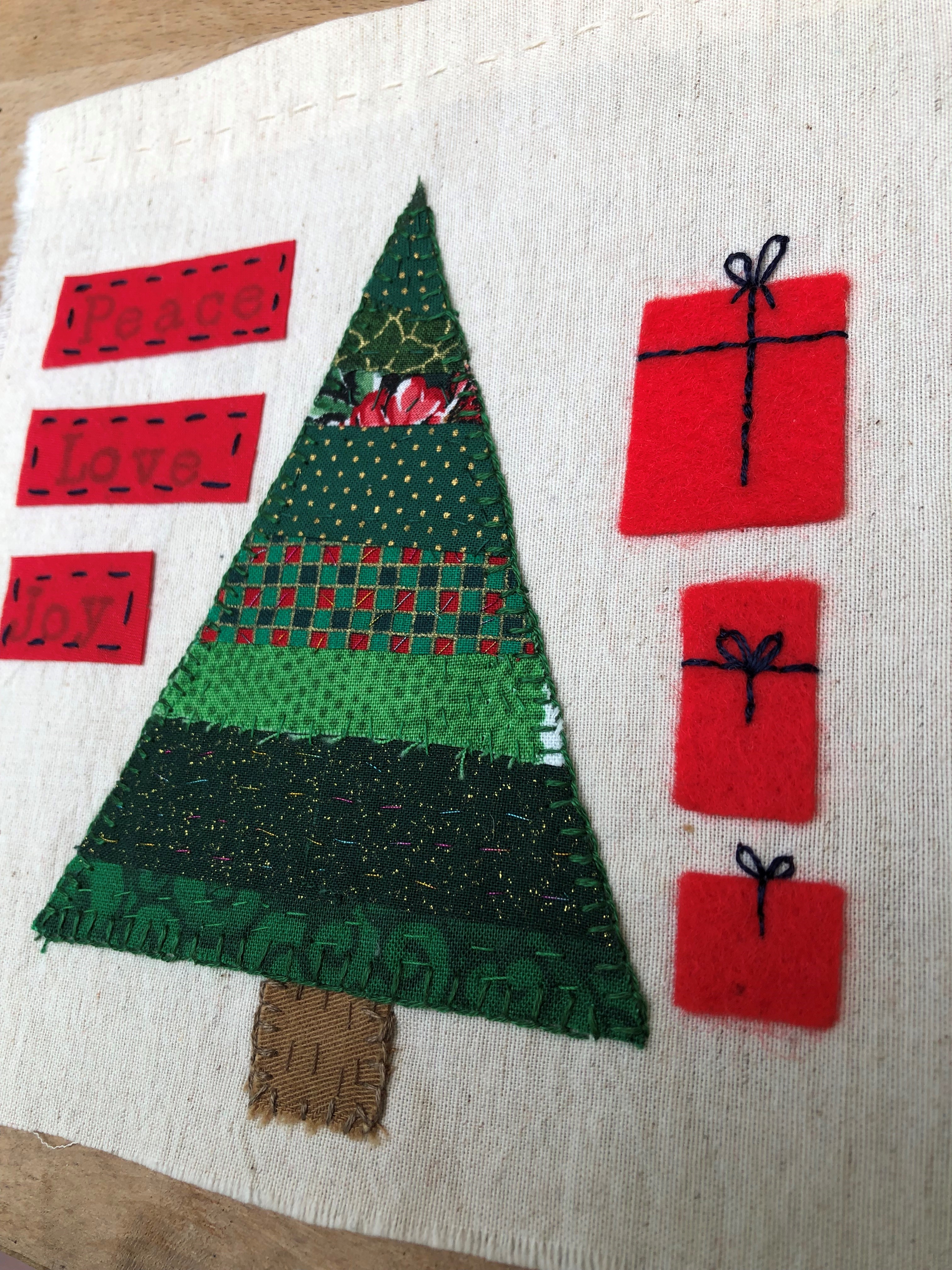 Christmas Boro Stitching Workshop