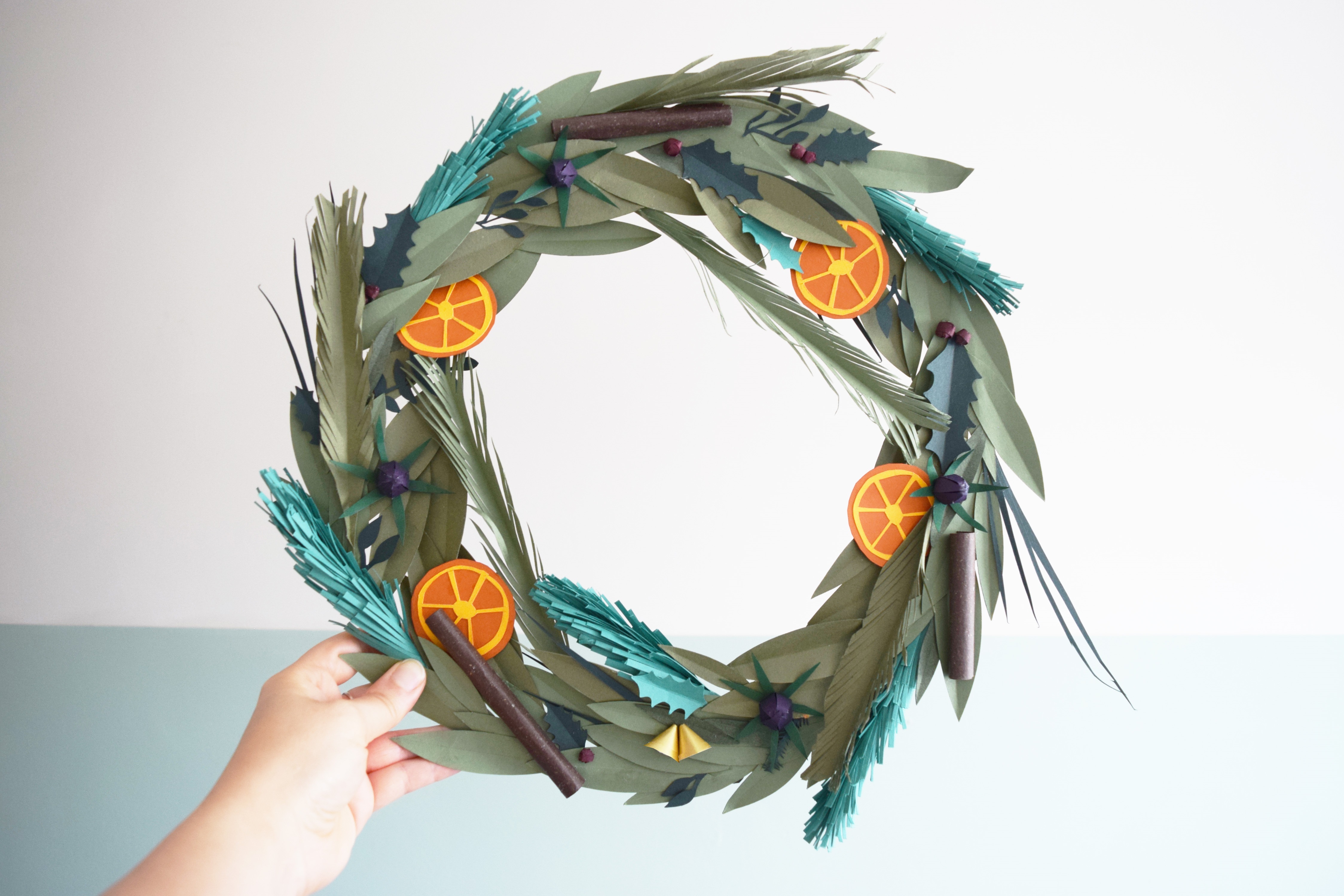 Winter Design Workshop: Festive Paper Wreath Making