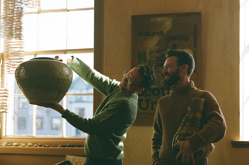 Hugo and James / Photography by Alice Meikle