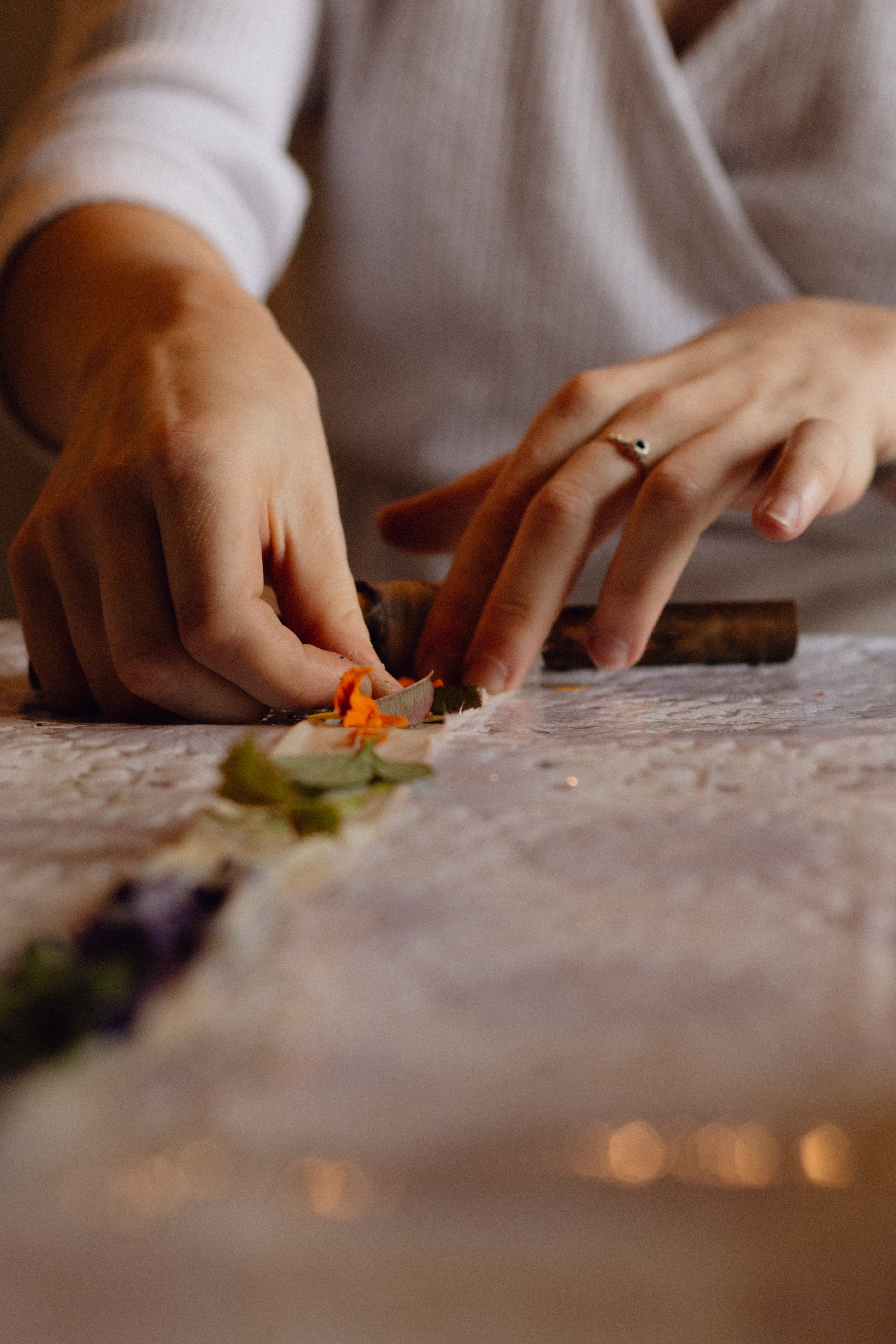 Christmas Makerie: Botanical Fabric Gift Wrap