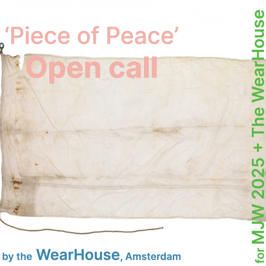 Open Call for Piece of Peace during Munich Jewellery Week 2025