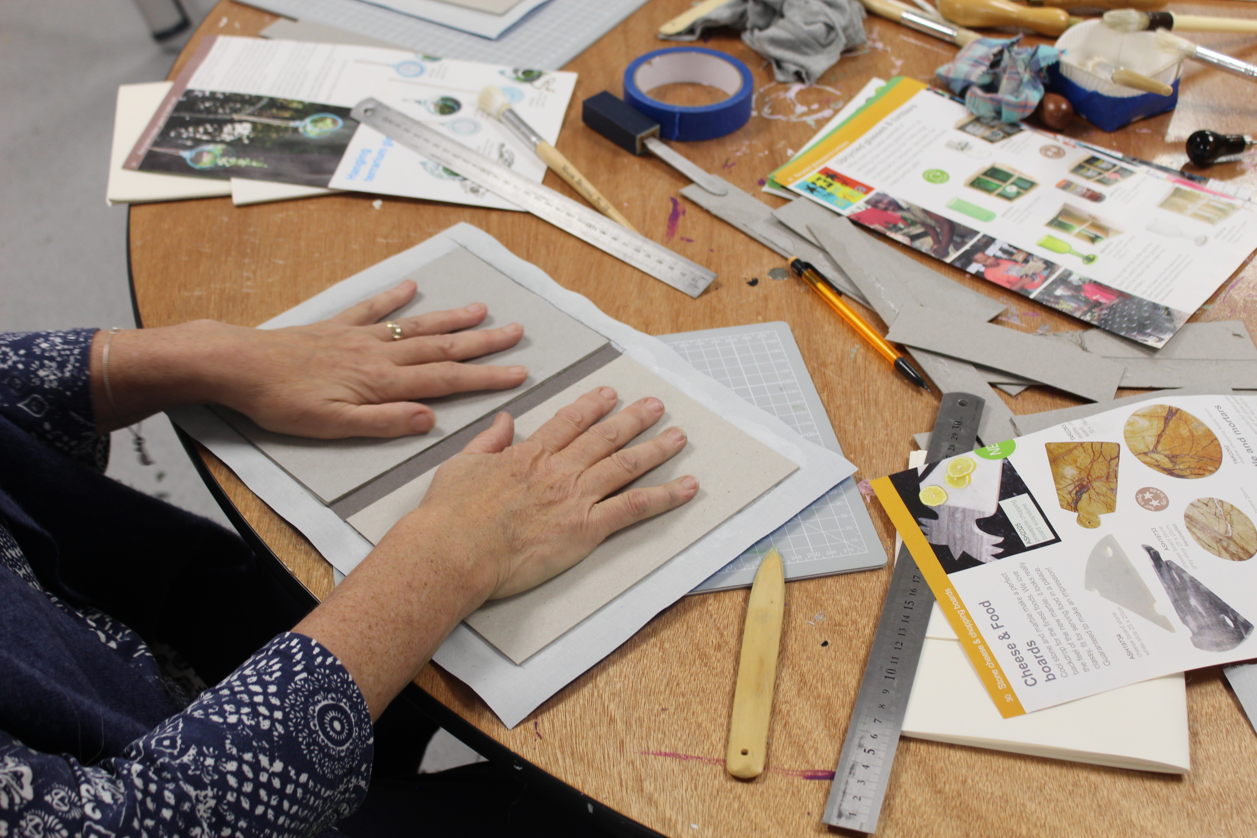 Adult Workshop: Make a Hand Bound Book with Toben Lewis