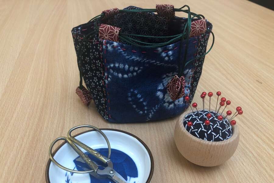 Japanese Sashiko Rice Bag Workshop