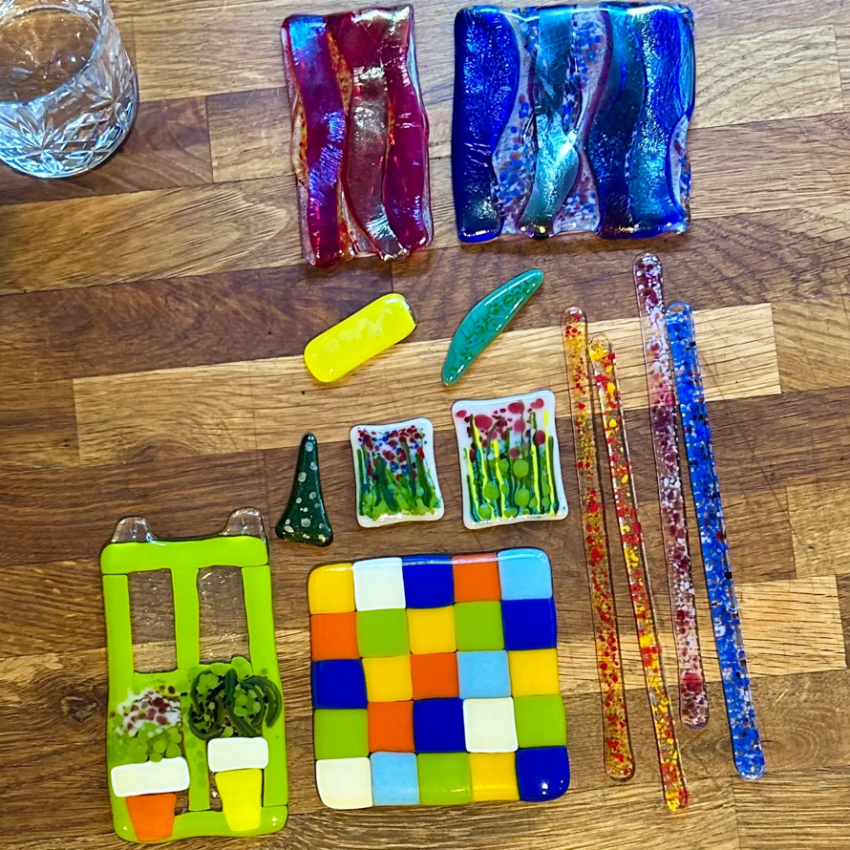 Afternoon Workshop: Introduction to Glass Fusing with Una Galbraith