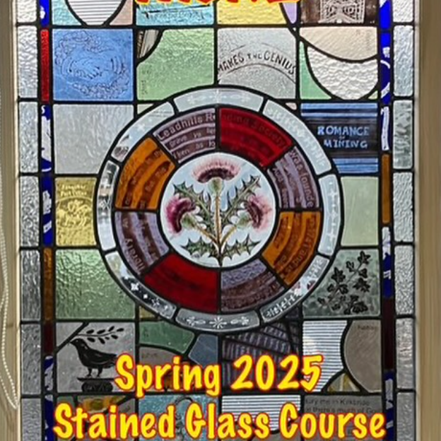 Spring 2025 Stained Glass Residency Course